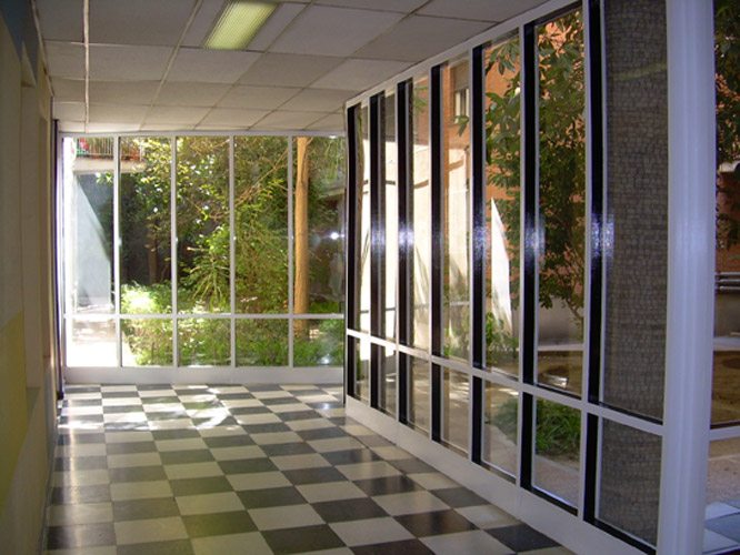 Restauración de cristalera para finca