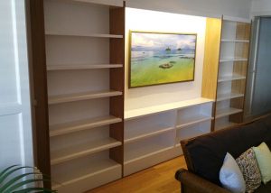 Librería de 3 cuerpos