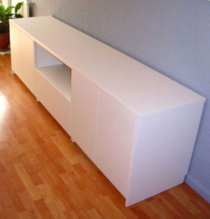 Diseño y fabricación de mueble bajo